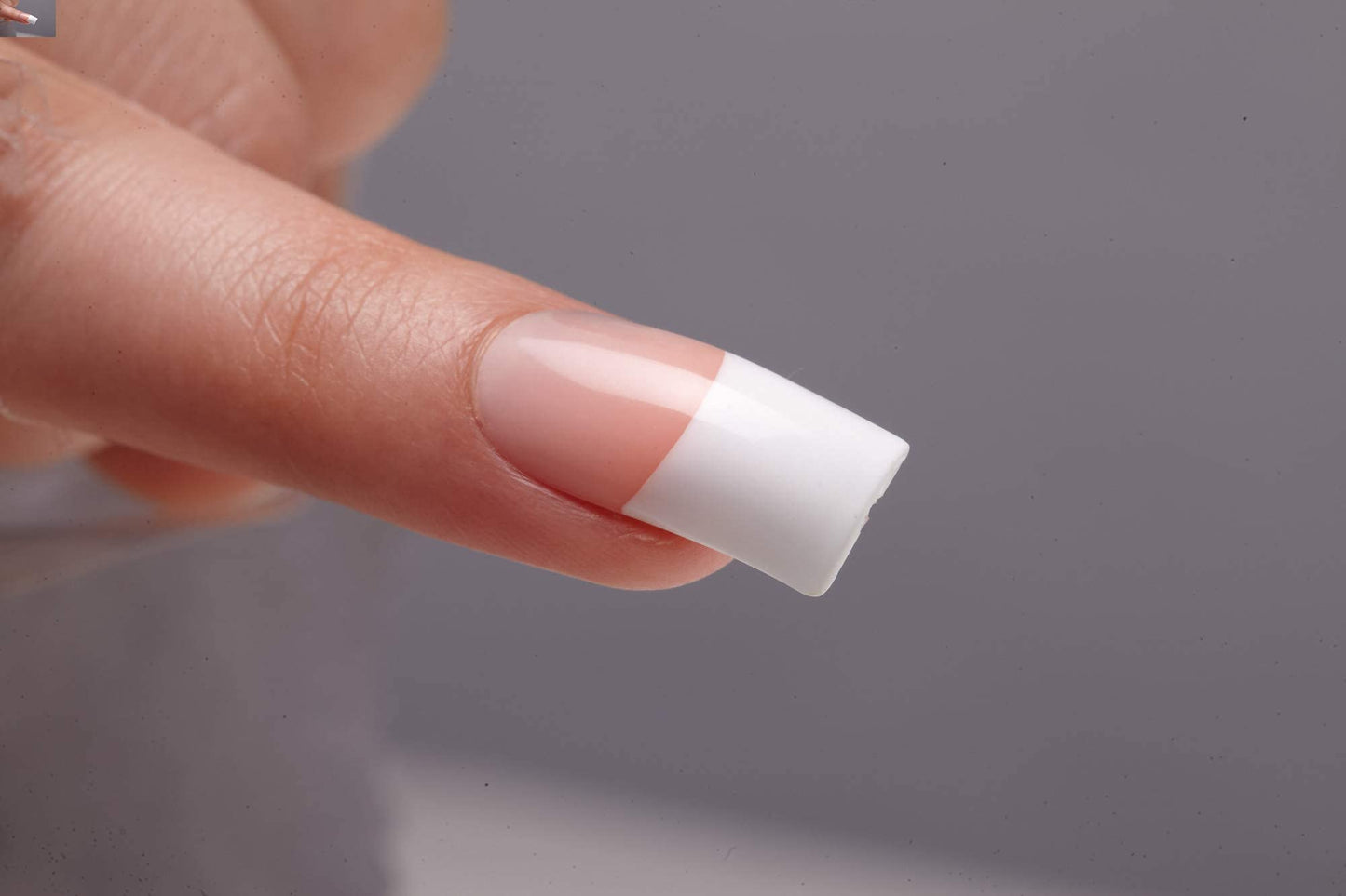 Kiss Salon Acrylic French 28 Count Long Length Nude (Pack of 2)