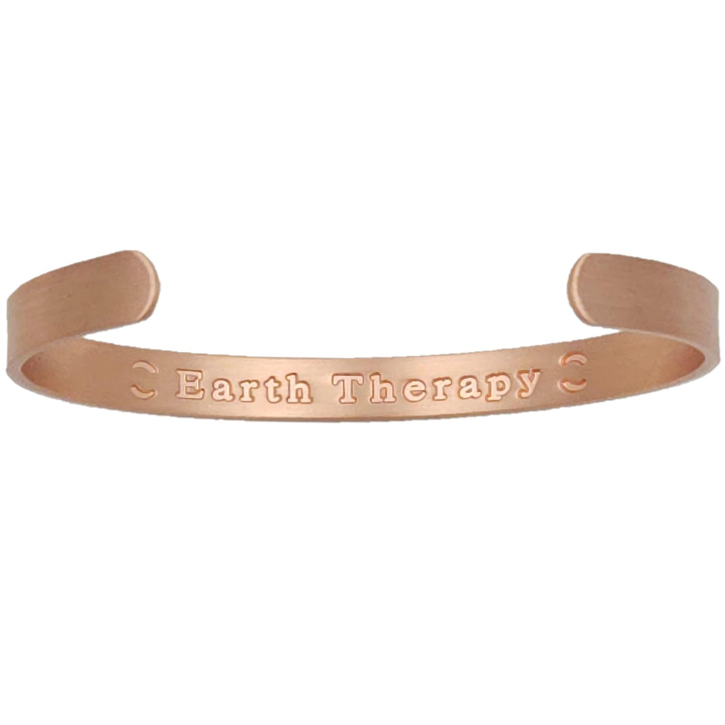 Earth Therapy - The Original 100% Pure Copper Minimalist Bracelet with Ultra Strength Magnets - 3 Cuff Value Set - Unisex - Adjustable
