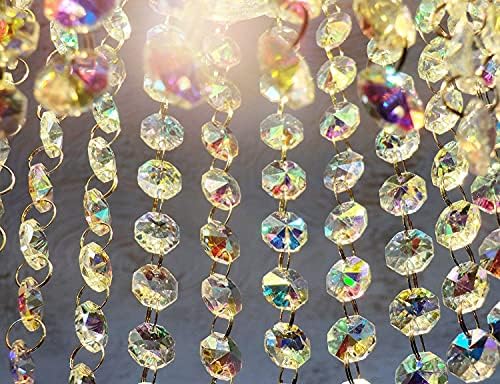 H&D Chandelier Prisms Hanging Wedding Garland Decoration Ornament,DIY Crystal Decoration Accessories