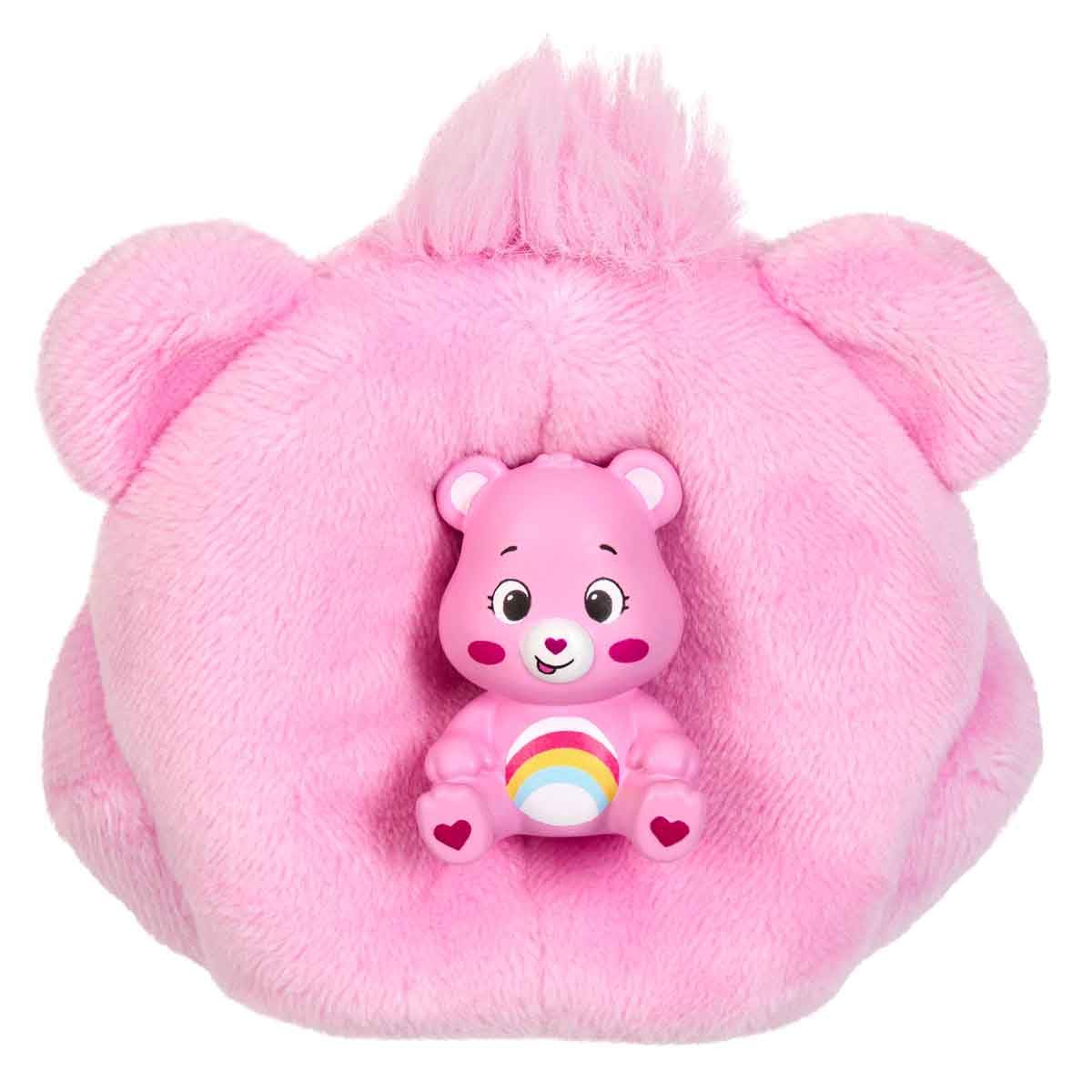 Barbie Cutie Reveal Chelsea Doll & Accessories, Care Bears Series, Small Doll with Costume & 6 Surprises (Styles May Vary)
