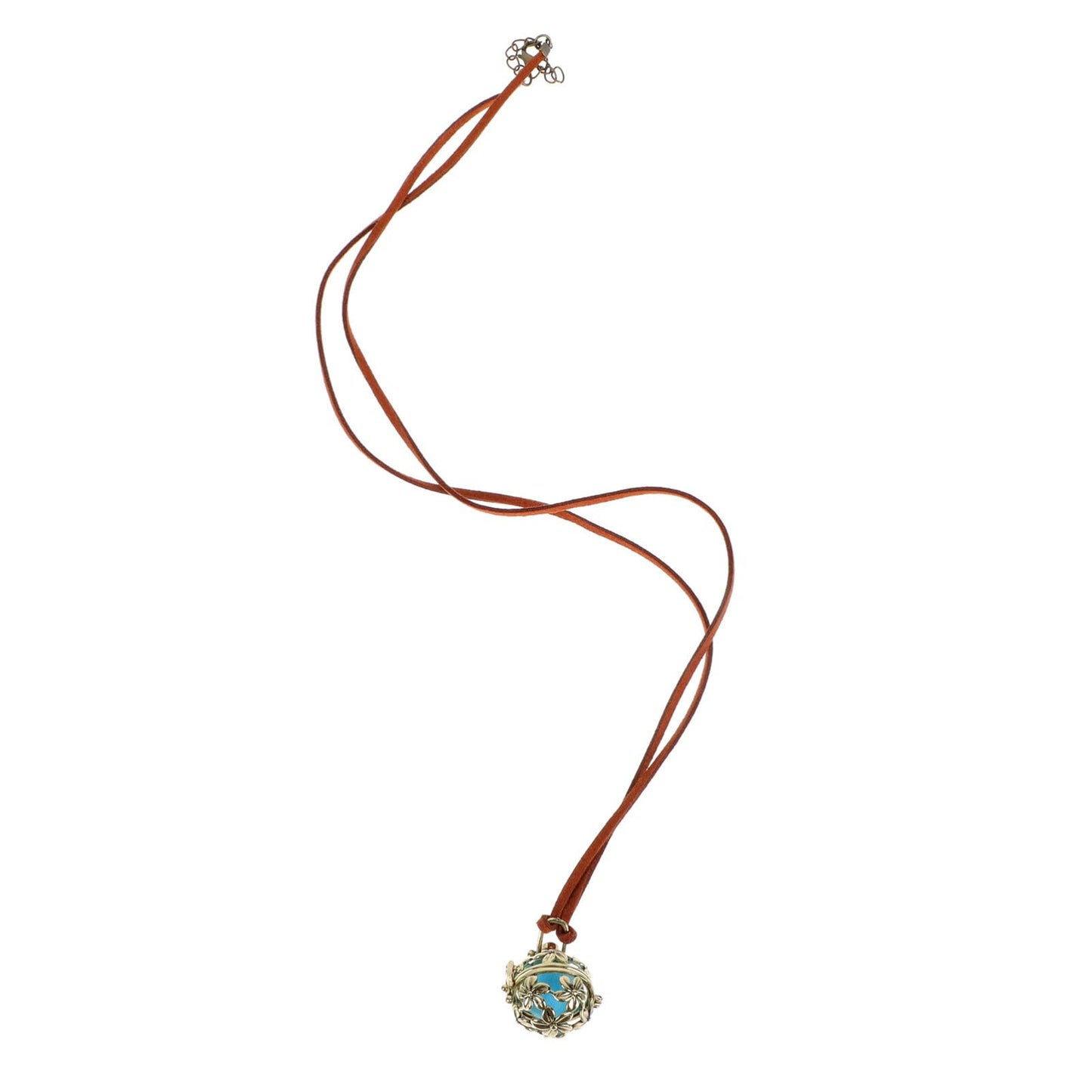 GLEAVI Essential Oil Sachet Ball Diffuser Necklace Choker for Home Fragrance Aromatherapy Jewelry