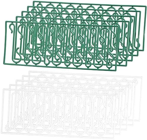 100pcs Holiday Hooks for Christmas Tree Decoration Hanging Hooks for Ornaments Xmas Supplies Holiday Parties