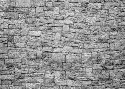 BELECO 10x6.5ft Fabric Dark Brick Stone Wall Backdrop Gray Rock Stones Texture Old Wall Background Medieval Castle Wall Party Decorations Banner Knight Party Supplies Photoshoot Props - size: 10x6.5ft