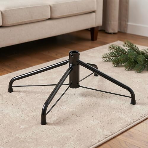 Folding Artificial Christmas Tree Stand, 4 Legs for 1.26'' Poles