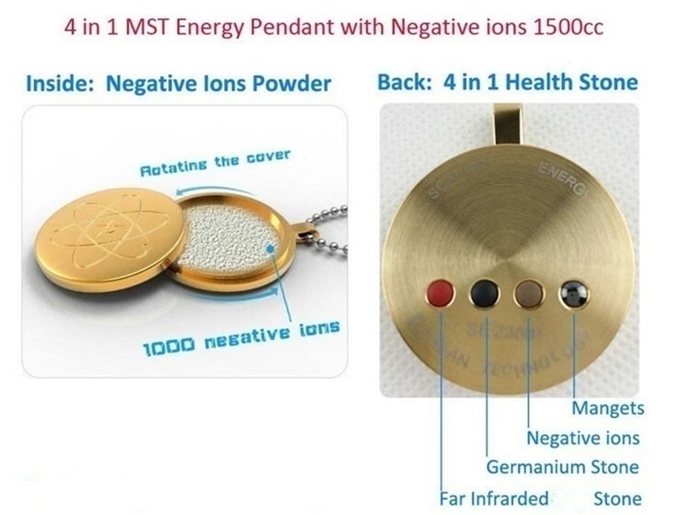TAMHOPE Cosmic Metatron Cube Shield Defense Necklace,Terahertz Cosmic Energy Protection Necklace,Gold Color
