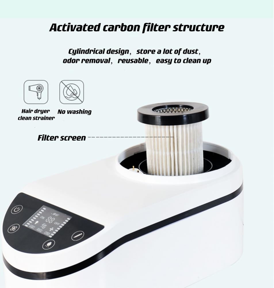 Professional 2 in 1 230W Nail Dust Collector Electric Nail Drill Machine (Vacuum Cleaner)