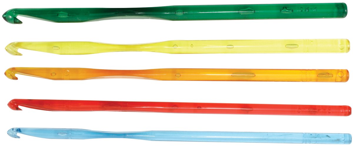 Crystalites 12408 Acrylic Crochet Hook Gift Set