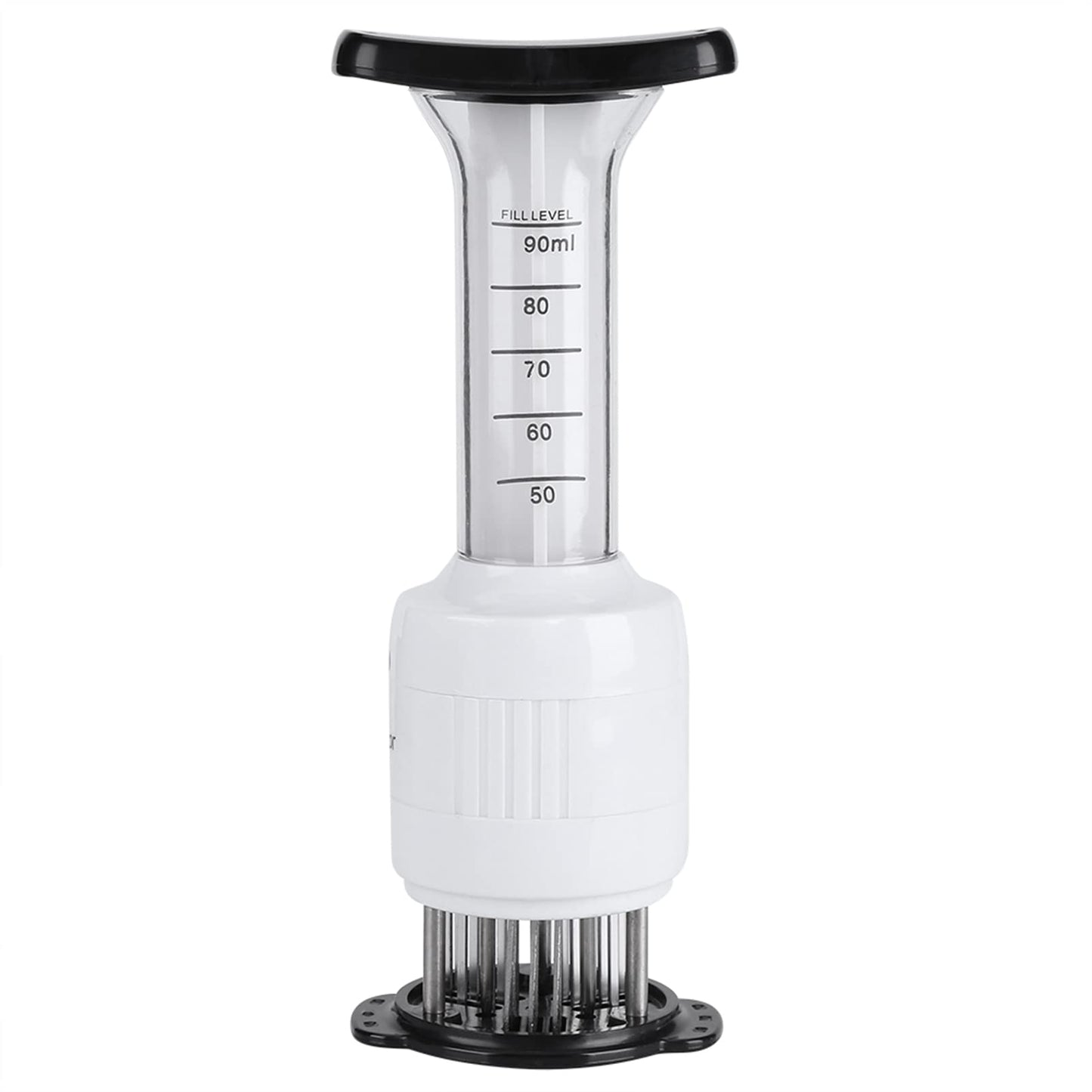 Dioche Meat Marinade Needle Injector, 30 and Tenderizer Injector, Steaks Flavor Syringe Cook Kitchen Tool, for BBQ, Turkey, Fish, Brisket, Pork and Chicken