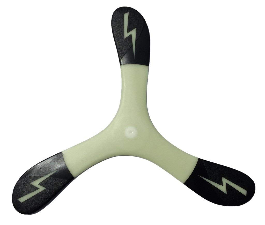 Glow in The Dark Lightning Boomerangs with Illustrated Instructions!