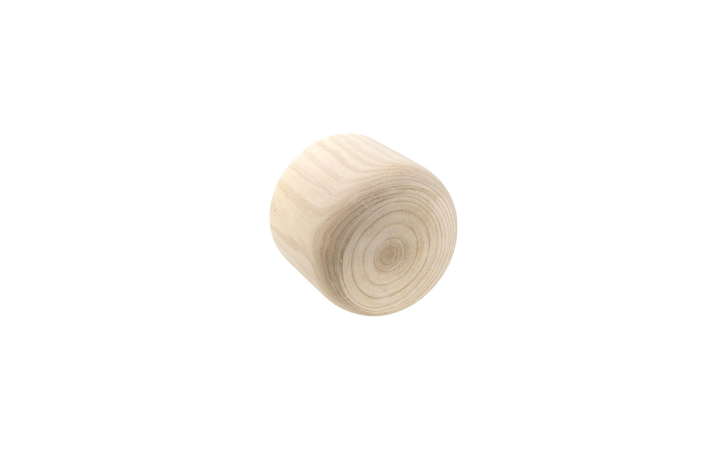 CYS EXCEL 8.25'' Natural Cylinder Planter Lightweight Natural Wood Cachepot for Indoor Plants, Succulents, Herbs, Home & Office Decor