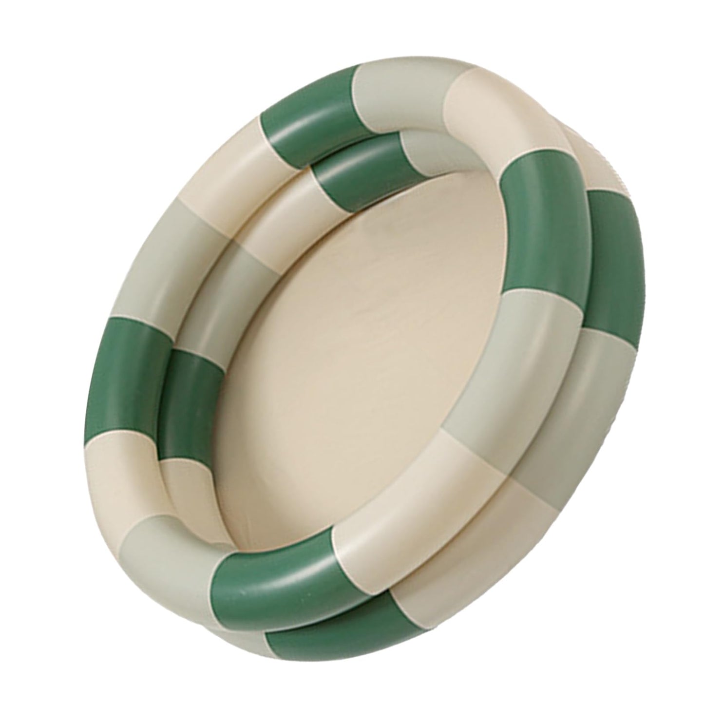 Inflatable Water Play Pool, Thickened Baby Kids Inflatable Pool for Indoor and Outdoor Use (Green Stripe)