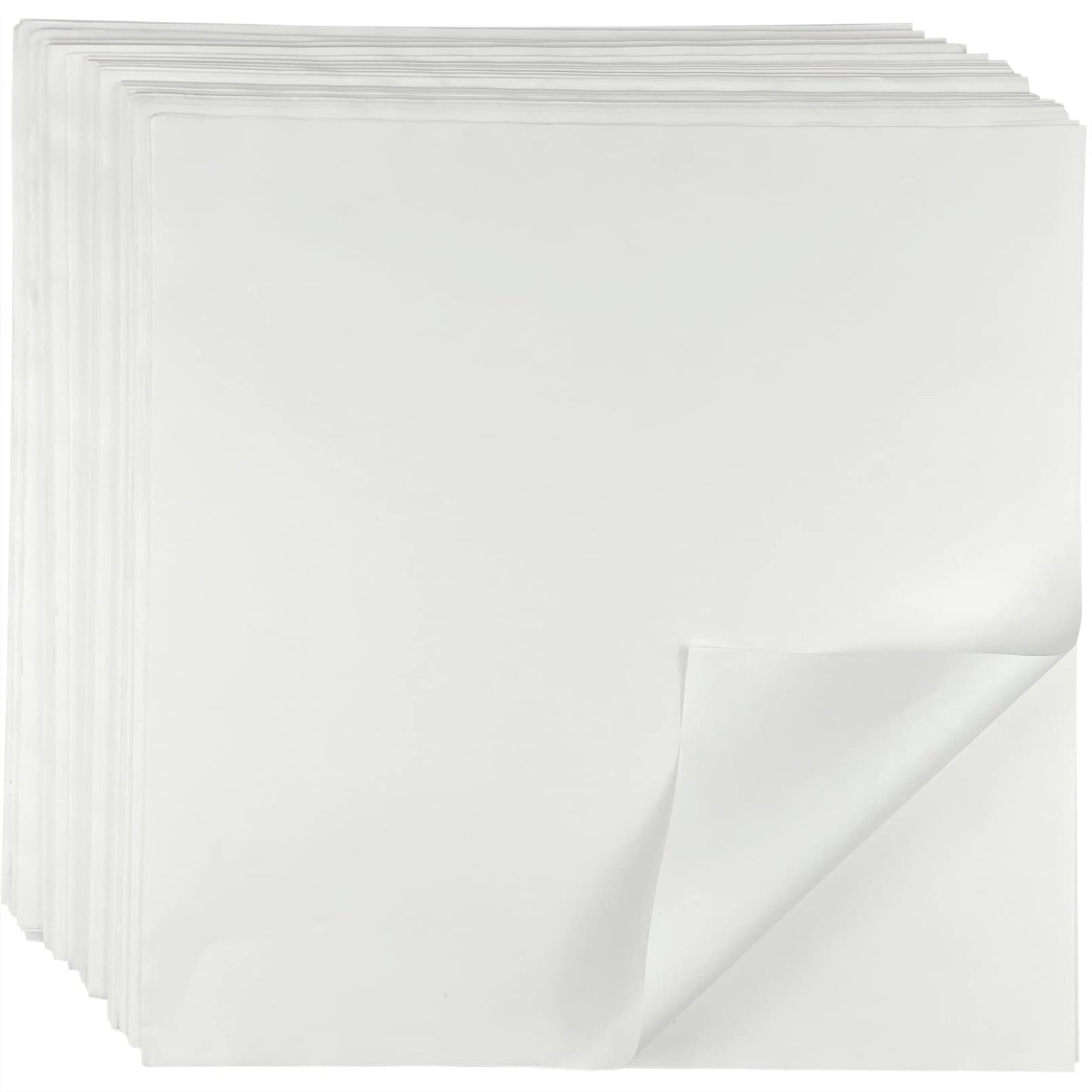 CAMKYDE Deli Paper Sheets 12" X 12" 200PK, Grease Proof Sandwich Wrapping Paper (White)