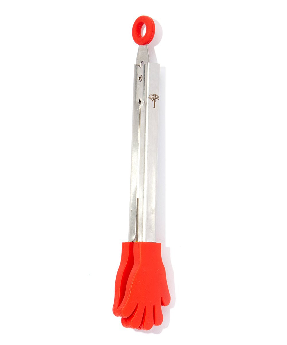 Kitchen Innovations J130DISP 7" Silicone Handy Tong