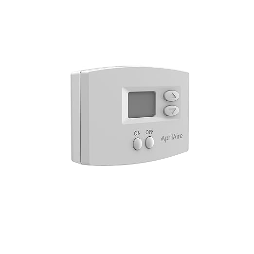 AprilAire 65 Manual Digital Whole-House Wall Mounted Humidifier Control Humidistat for AprilAire Whole-House Humidifiers, Low Voltage 24VAC