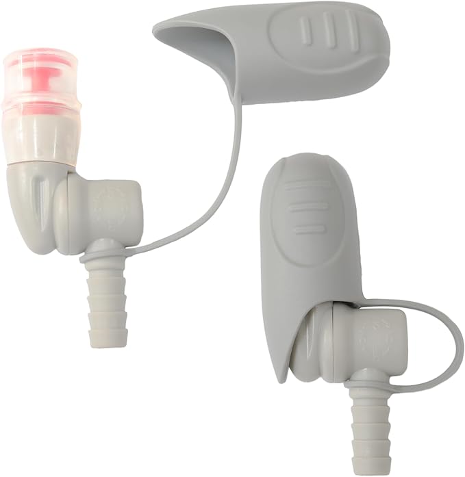 Hydration Bladder Bite Valve Replacement Mouthpiece Fit for Any Water Backpack and Most Brands, with Manual Switch Valve