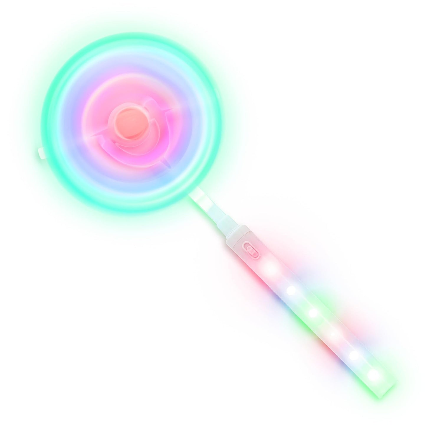 Fun Central LED Windmill Spinner – Light-Up Magic Wand Toy with Multicolor Flashing Lights for Kids