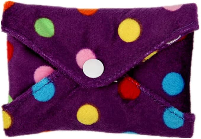 5 Small Panty Liners 1 Wet Bag Cloth Menstrual Pads Reusable Washable (Minky, S Panty Liners)