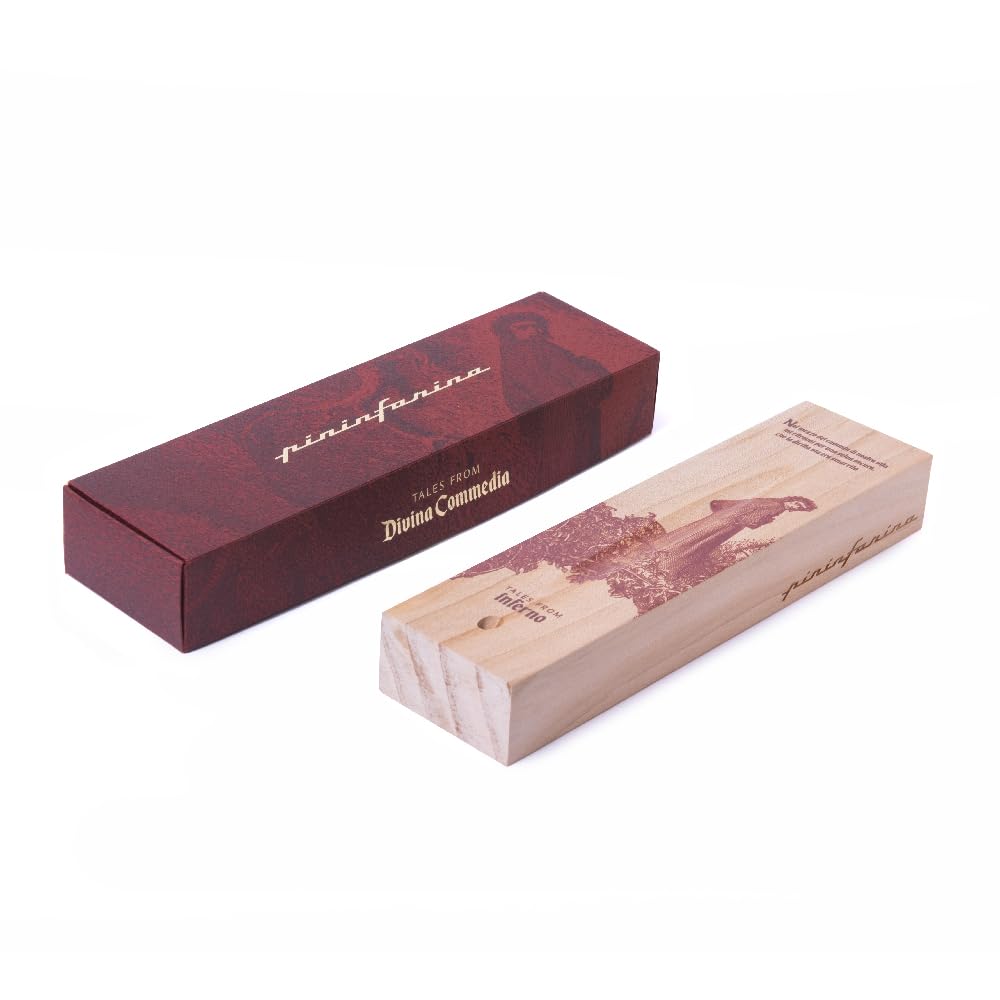 pininfarina CAMBIANO INK DANTE 700TH - TALES FROM INFERNO. Luxury Ballpoint Pen. Writing Utensil