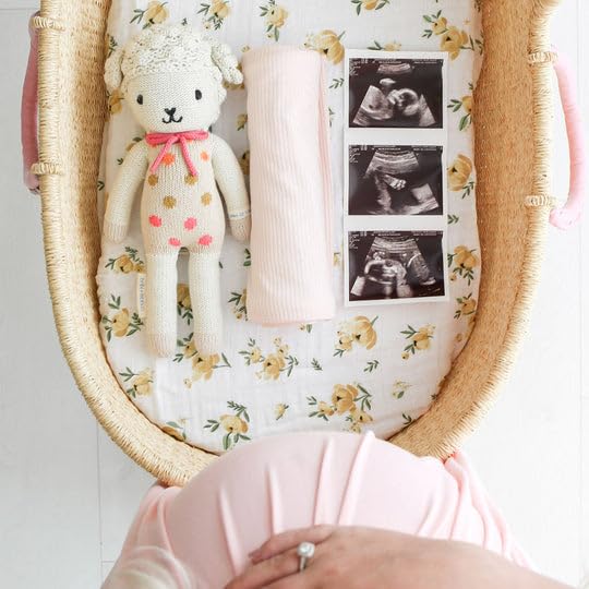 cuddle + kind Lucy The Lamb Regular 20" Hand-Knit Doll – 1 Doll = 10 Meals, Fair Trade, Heirloom Quality, Handcrafted in Peru, 100% Cotton Yarn