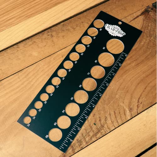 Flexible Impact Acrylic Cigar Ring Gauge Tool by Cigar prop