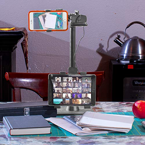 iBOLT Stream-Cast Creator Custom mount kit with over 60 variations- great for live streaming tutorial videos and photos. Great for crafters, bakers, artists- iPhone 11 Pro, Samsung Galaxy S10/ Note 20