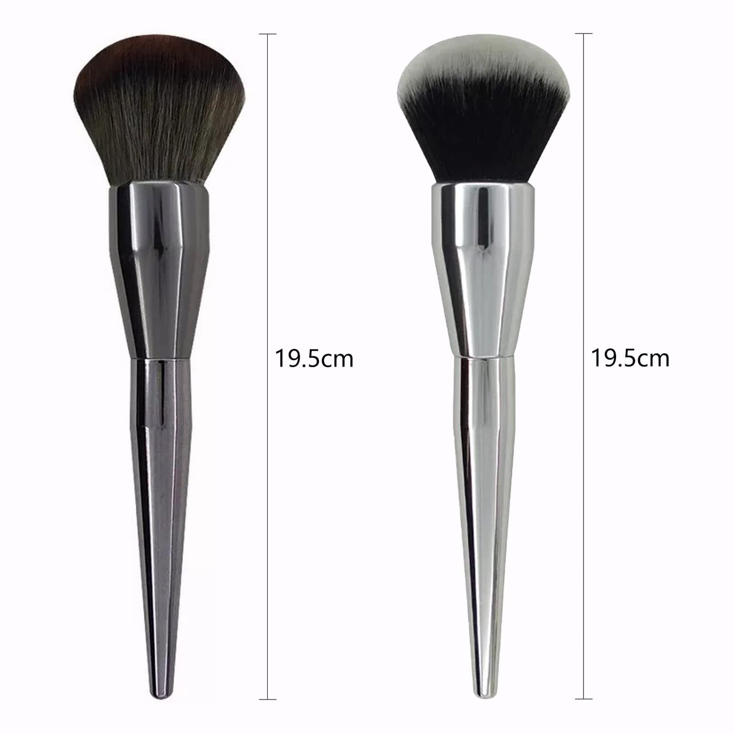 DANNEASY 2pcs Nail Dust Brush Large Powder Brush Luxury Blush Brush Nail Duster Nail Brushes for Cleaning Dust Acrylic Nail Brush Nail Art Brushes Nail Tools