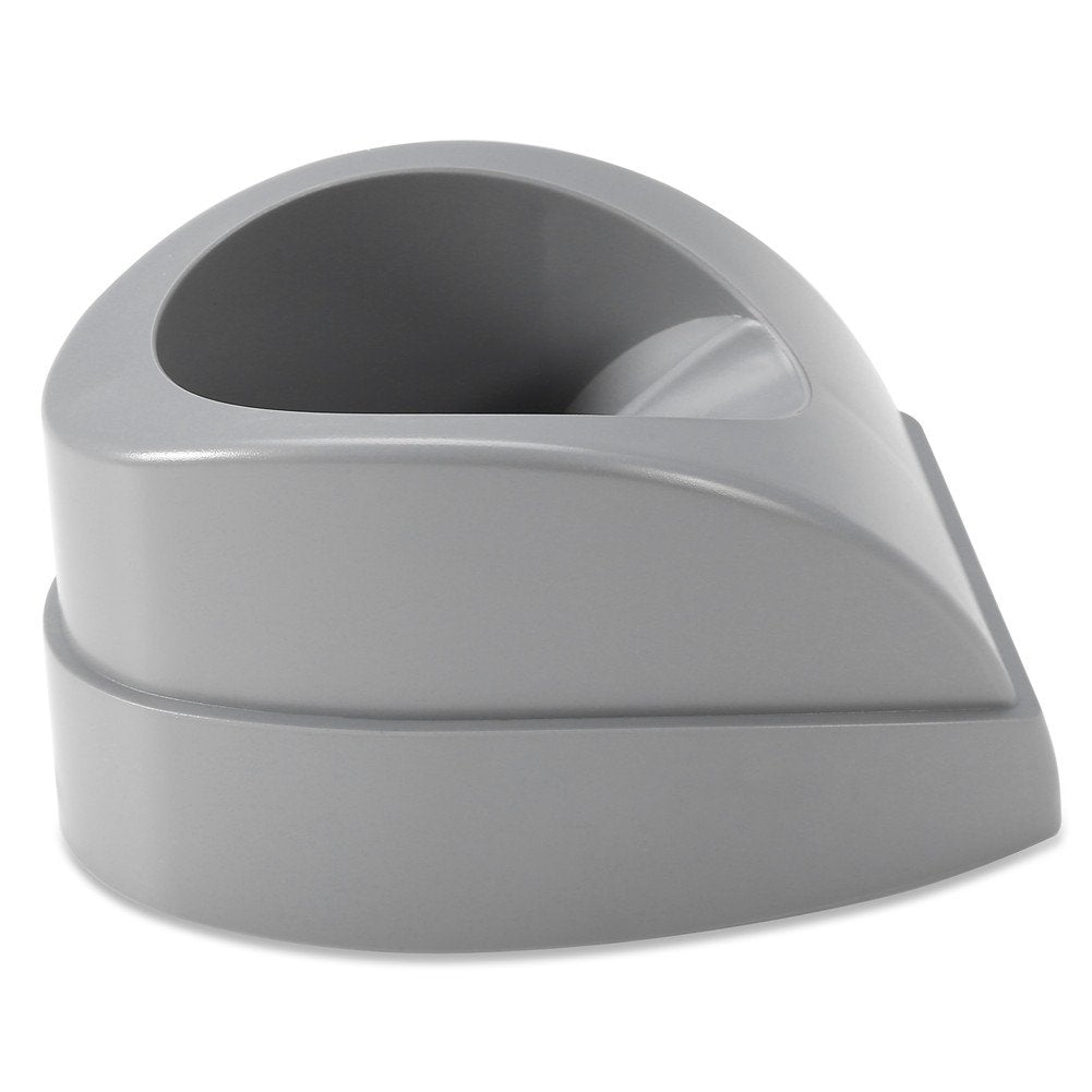 2 Colors French Dip Nail Container Smile Line Maker French Nail Art Manicure Tools(Gray)