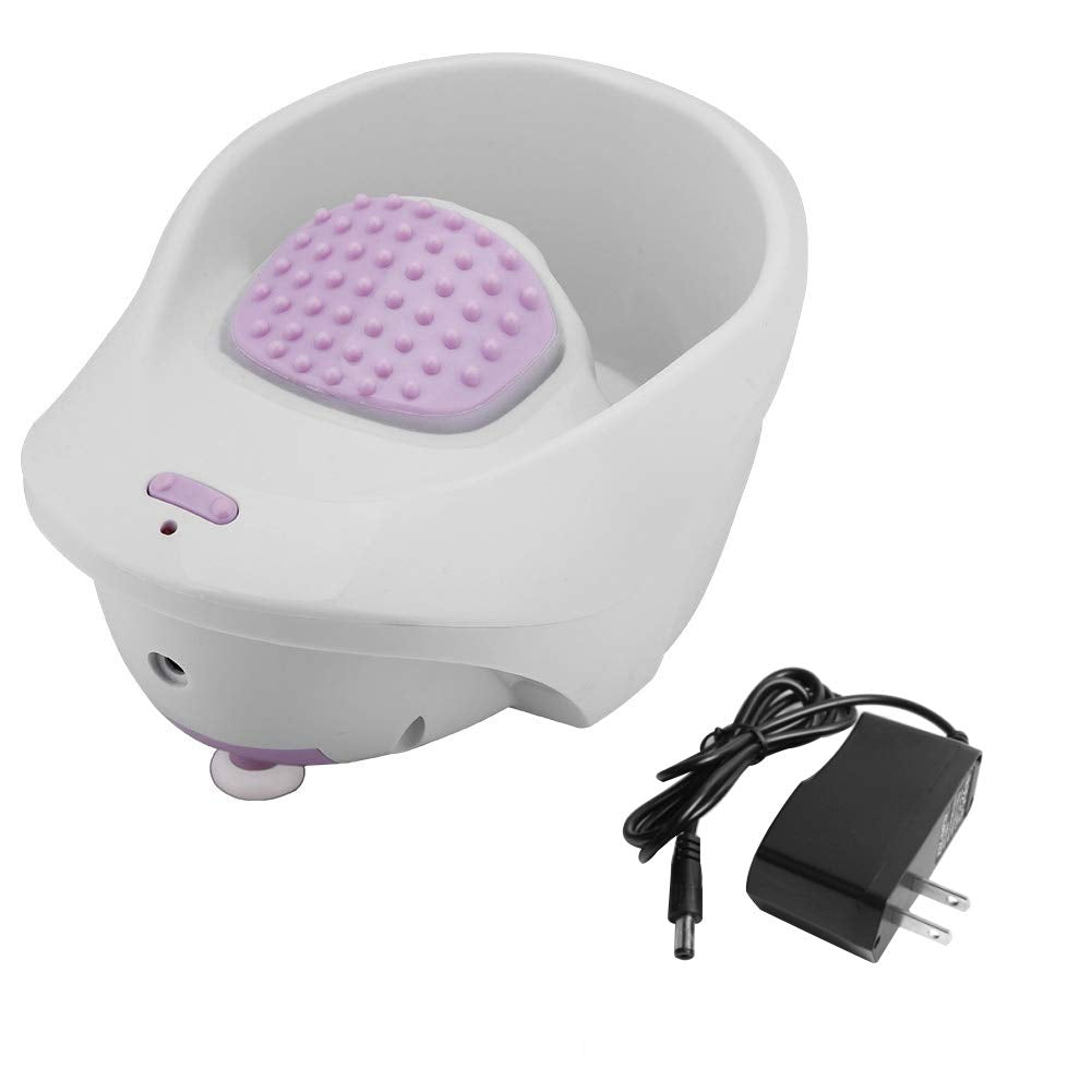 Electric Bubble Nail Soaking Bowl for Nail SPA with Air Bubble Vibrational Massage Nail Polish Remover for Soak Soothing Relaxing Manicure Machine Soften Cuticles