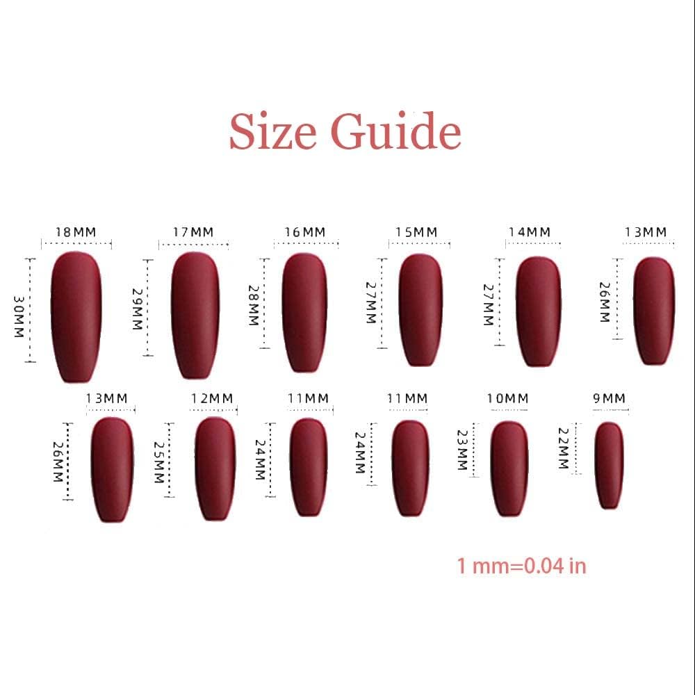 Redykat 24PCS Extra Long Coffin Matte Press On Nails, Salon Quality Nail Art, Tiger Acrylic False Nails, Stripe Fake Nails, Home Quick Manicure (Roar)