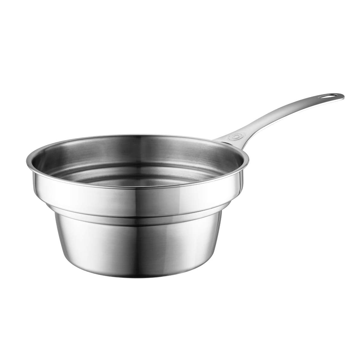 Le Creuset Stainless Steel 2.2 Quart Double Boiler Insert, Fits 2 & 3 Quart Saucepans