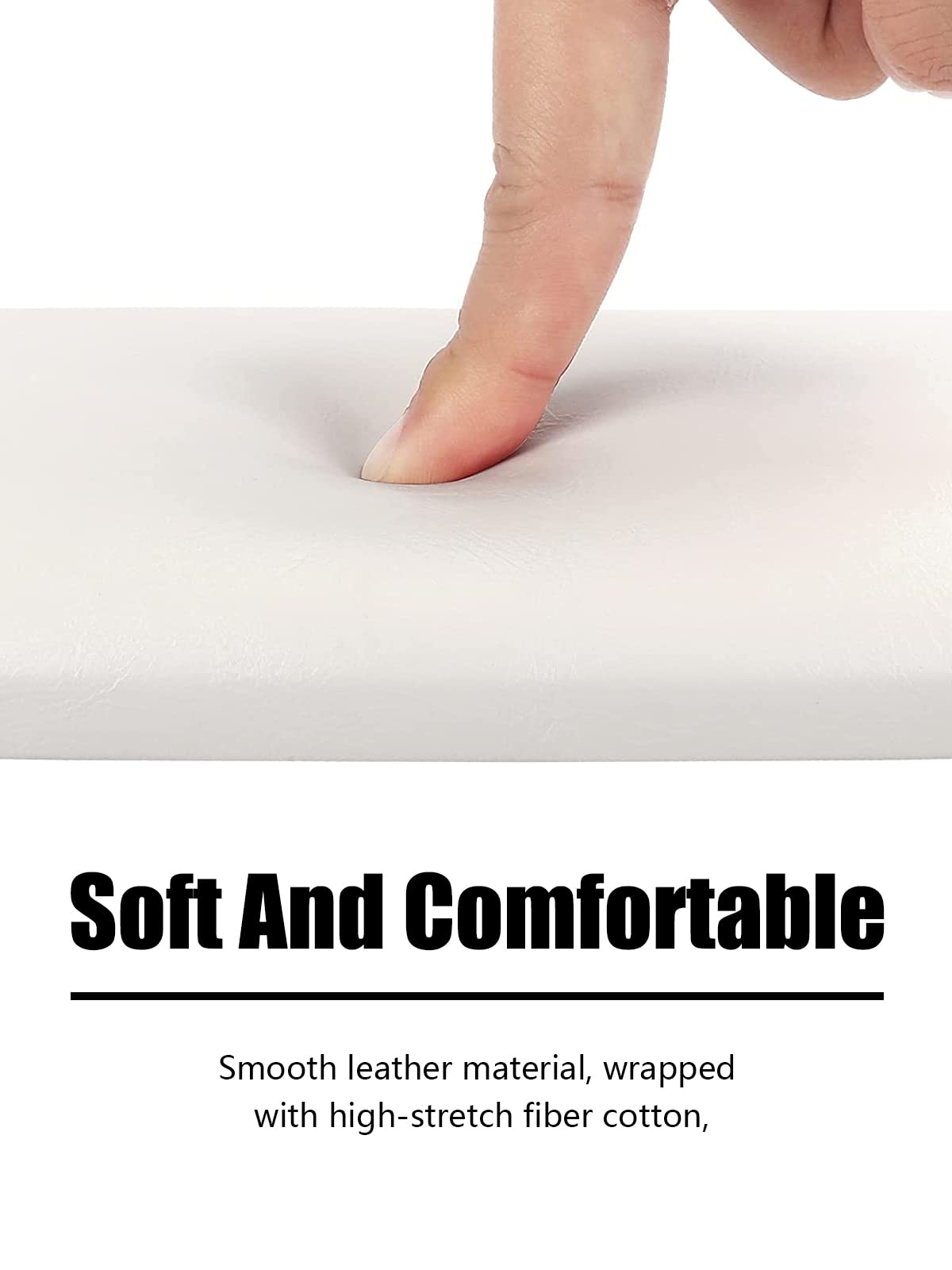 Nail Arm Rest for Acrylic Nails, Microfiber Leather Nail Hand Rest Cushion for Nails, Soft Hand Pillow Footstool with 4 Stainless Steel Stands Thick Sponge Nail Pillow for Nail Tech Use (White)