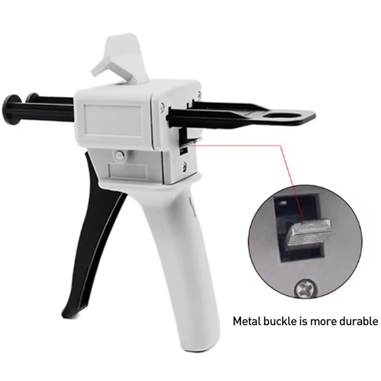 1:1/1：2AB glue gun 50ml epoxy resin glue gun two-component dispensing gun AB epoxy sealant gun applicator manual dispensing gun kit