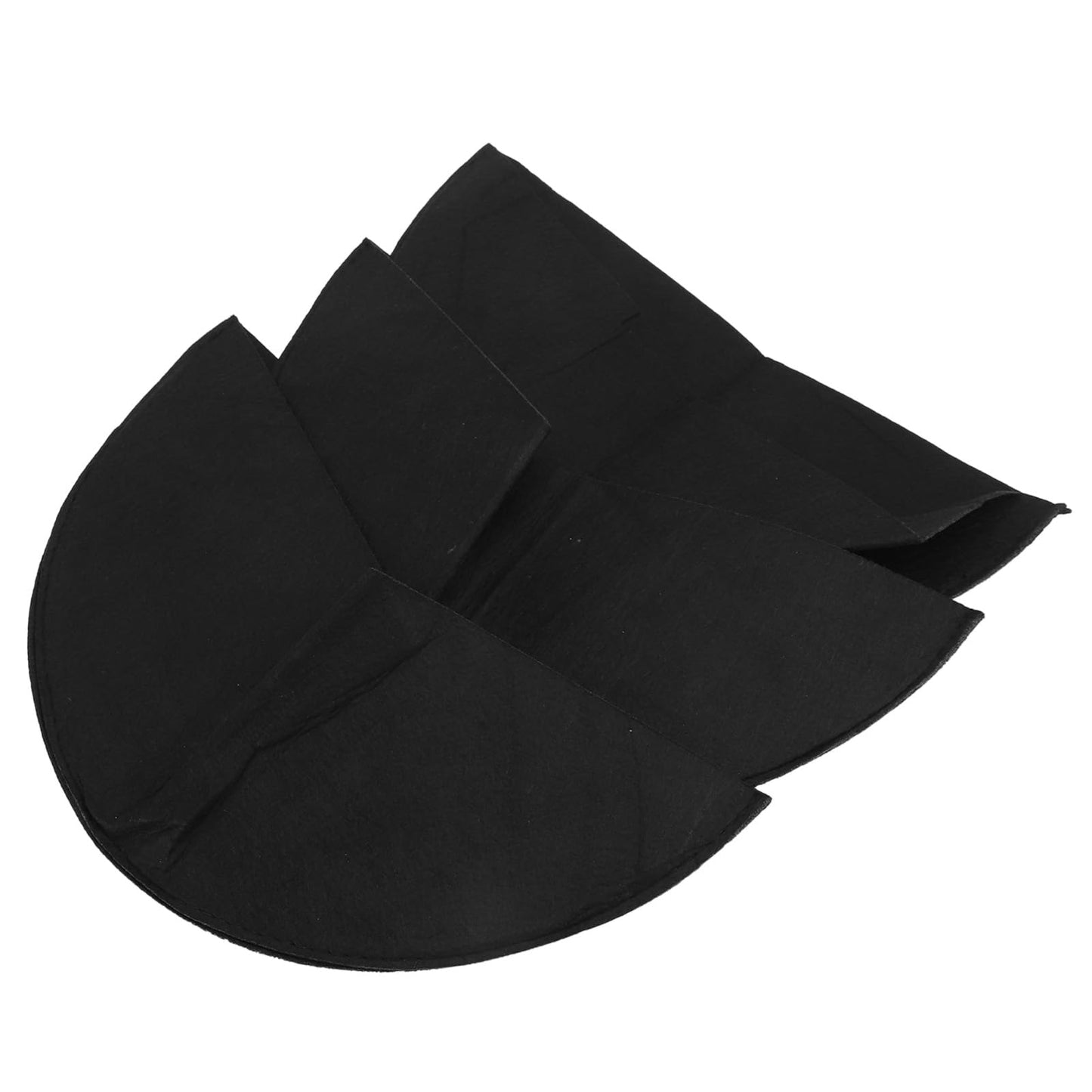 Phefop 3PCS Half Round Planter Liners, Non Woven Felt Hanging Basket Liners with Breathable Fabric, for Window Frames, Garden Planters, Wall Hanging Flower Pots (16 Inch)