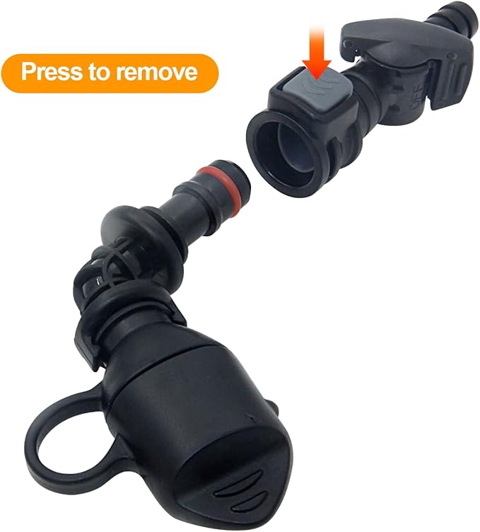 Hydration Bags Bite Valve Mouthpiece Replacement for Cross Country Bladder Bag Detachable Universal Manual Switch for Any Hydration Pack System