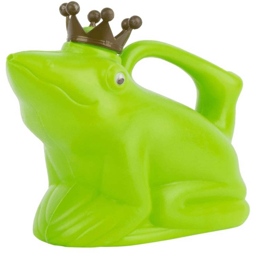 Esschert Design Watering Can - Frog Prince Green