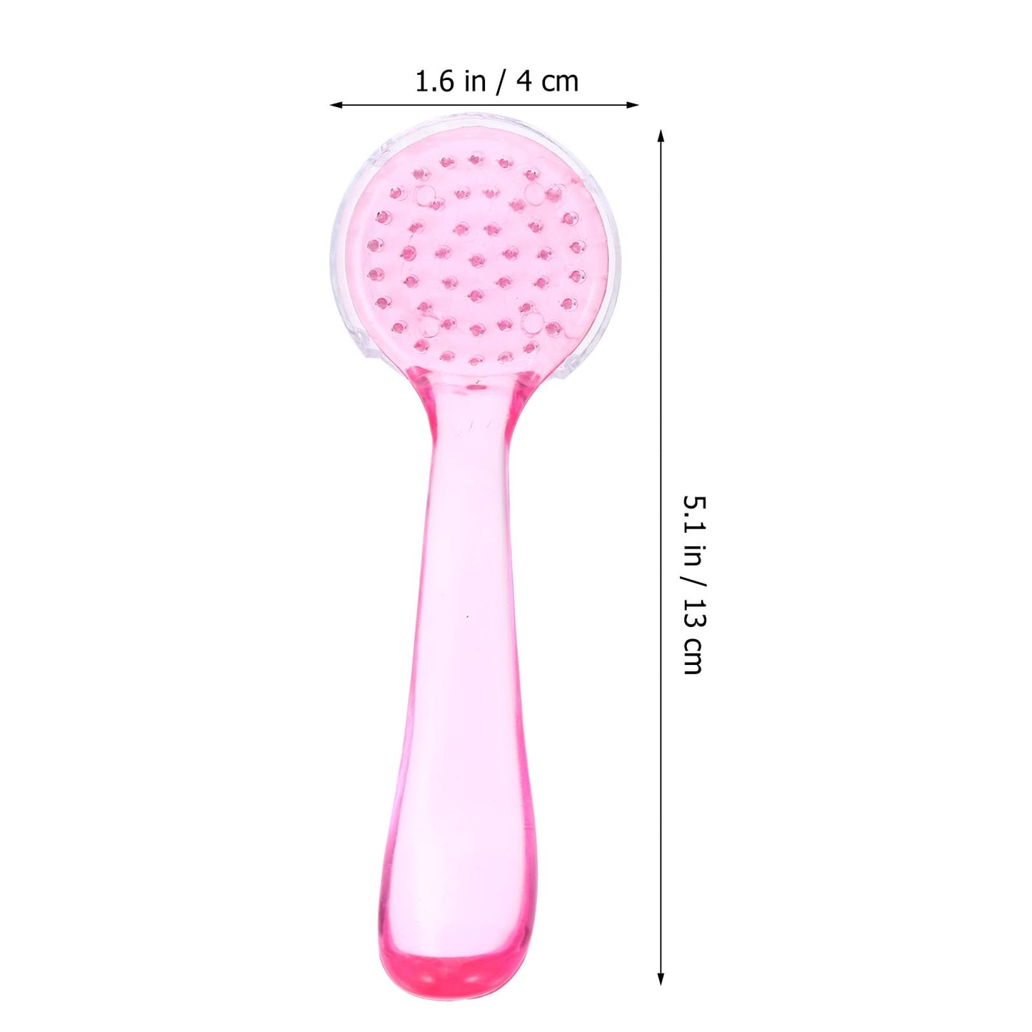 Healeved 10Pcs Fingernail Cleaning Brush with Handle Grip Nail Scrubber Brushes for Toes and Nails Cleaner Multi-Purpose Bulk Facial Cleansing Brush Set 5.12 Inch