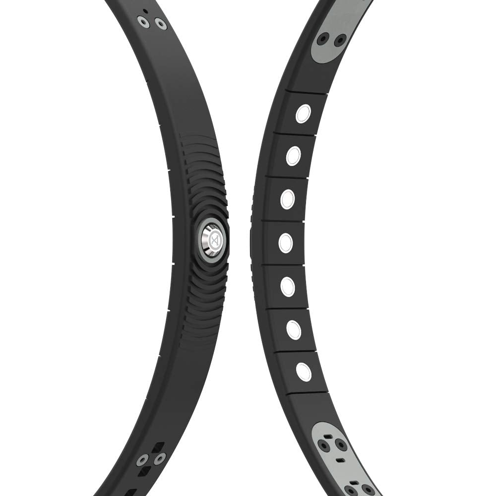 PROEXL 18 MAX Sports Magnetic Bracelet for Men - Waterproof - Breathable Strap - Super Strength - Black Gray