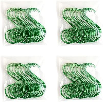 TITA-DONG 80PCS Christmas Ornaments Hooks,Premium S Ornament Hangers for Xmas Tree Decoration,Hangers Christmas Tree Hanger for Christmas Tree Decorations(#3)