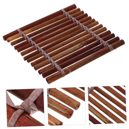 Healifty Japanese Sashimi Plate Decoration Bamboo Sushi Serving Tray Elegant Design for Food Photography and Appetizer Presentation