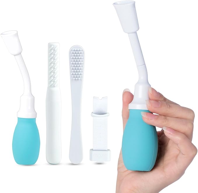 Tongue Exerciser Kit, Promotes Independent Eating and Clear Articulation– Oral Motor Stimulation Kit for Swallowing –Helps Support Oral Muscle Training for Home and Family Use