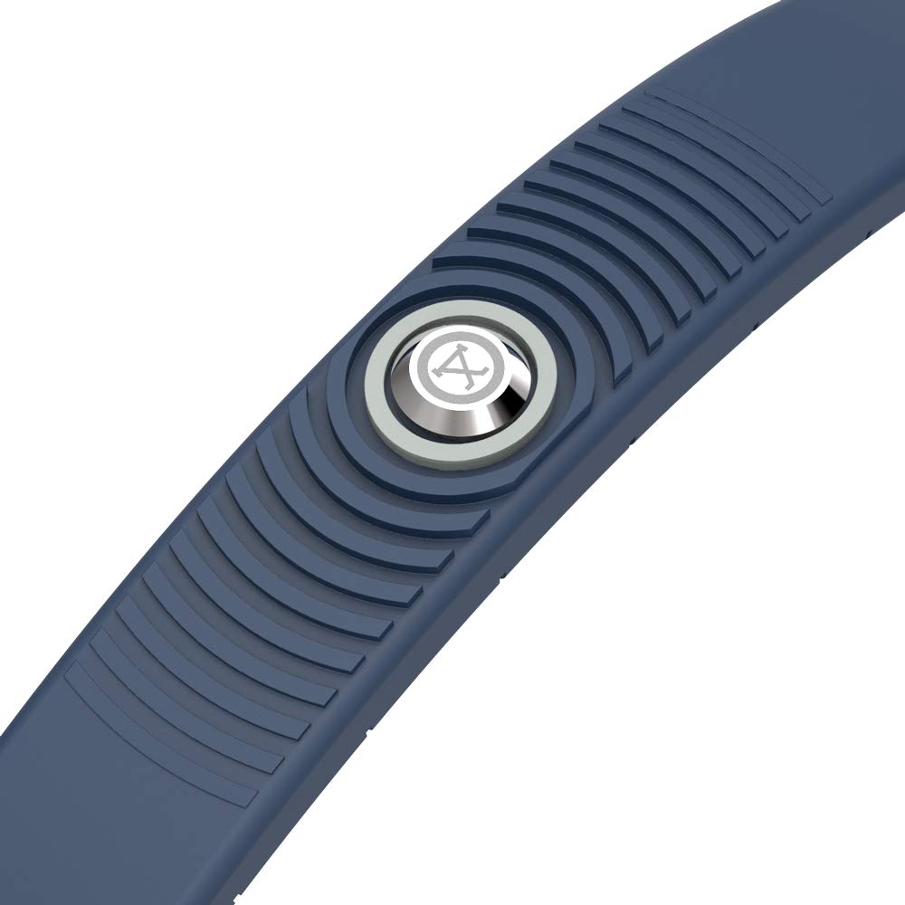 PROEXL 18 MAX Sports Magnetic Bracelet for Men - Waterproof - Breathable Strap - Super Strength - Blue Gray
