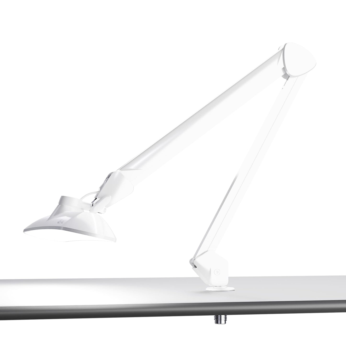 4BLANC Pro Nail Lamp for Nail Technicians, RG0 Eye-Caring Professional Desk Lamp, Advanced UV Filtering, Flicker-Free, CRI 93+, 30W, Clean Desk Mount or Clamp, Remote Ready