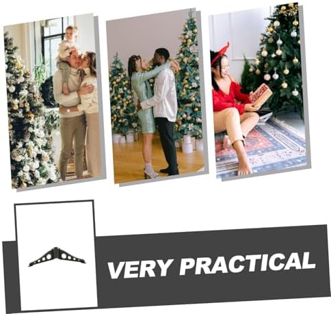 Christmas Tree Base Artificial 1.2m High Sturdy Bracket Triangle Fixation Easy to Set up