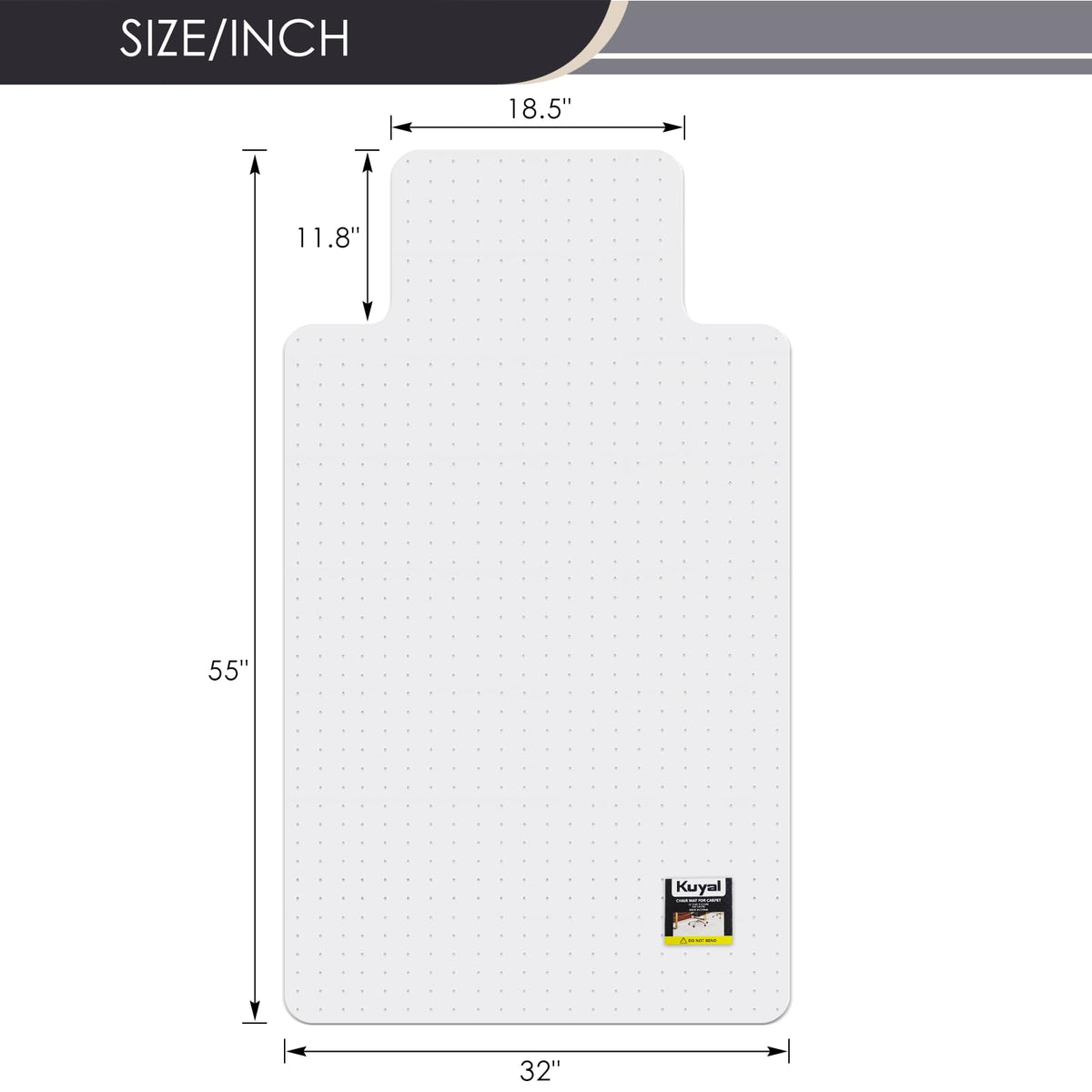 Office Chair Mat for Carpet (2 Count)