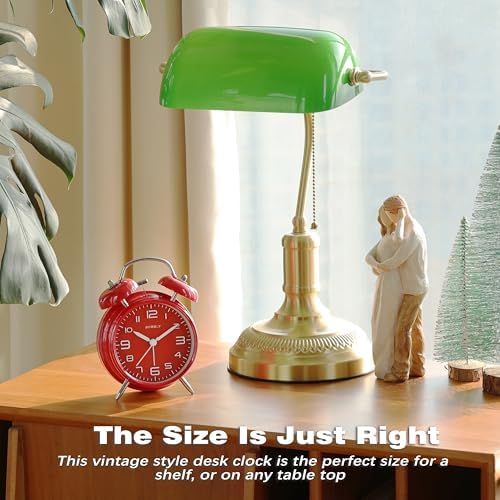 AYRELY?? Super Loud Alarm Clock for Heavy Sleepers Adults, Metal 4.5 Inches