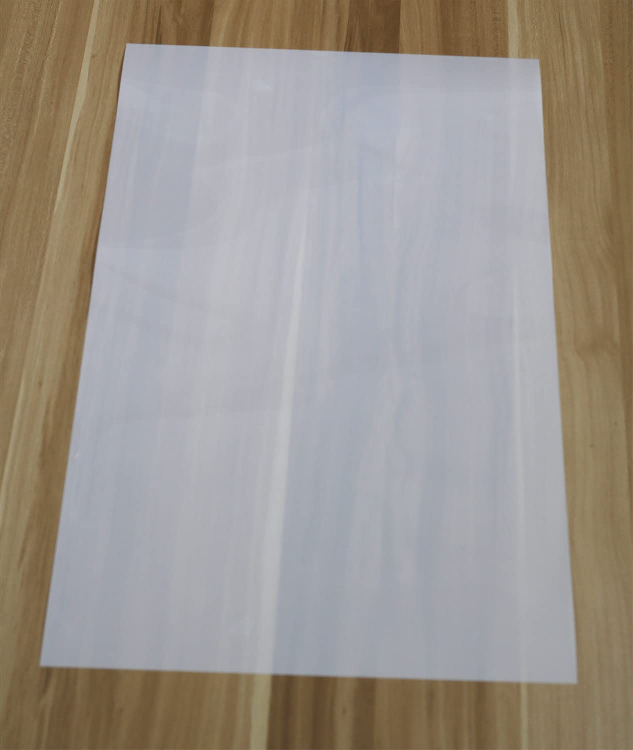 12 Pack 7 mil Blank Stencil Sheets 12 x 24 inch Mylar Sheet, Acetate Sheets for Crafts, Milky Translucent PET Template Material