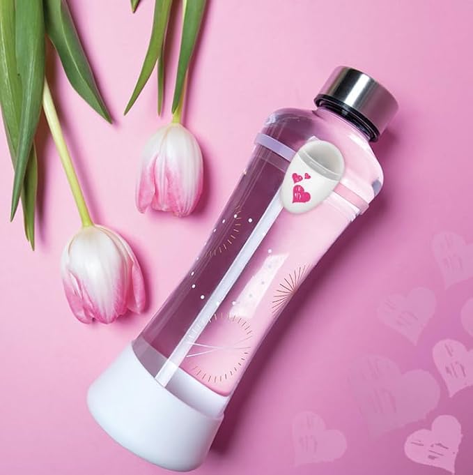 ULLA Drink Water Reminder, Smart Light for Water Bottle, Fits Most Bottles, Lights Up When Time to Drink, Hidrate Smart Water Bottle Reminder to Drink, Smart Hydration Reminder (Sweetheart)
