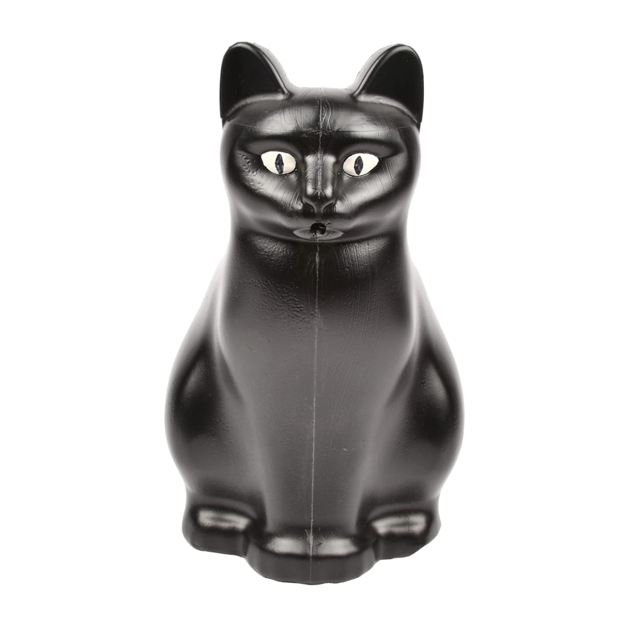 Esschert Design Cat Watering Can, Plastic, Black