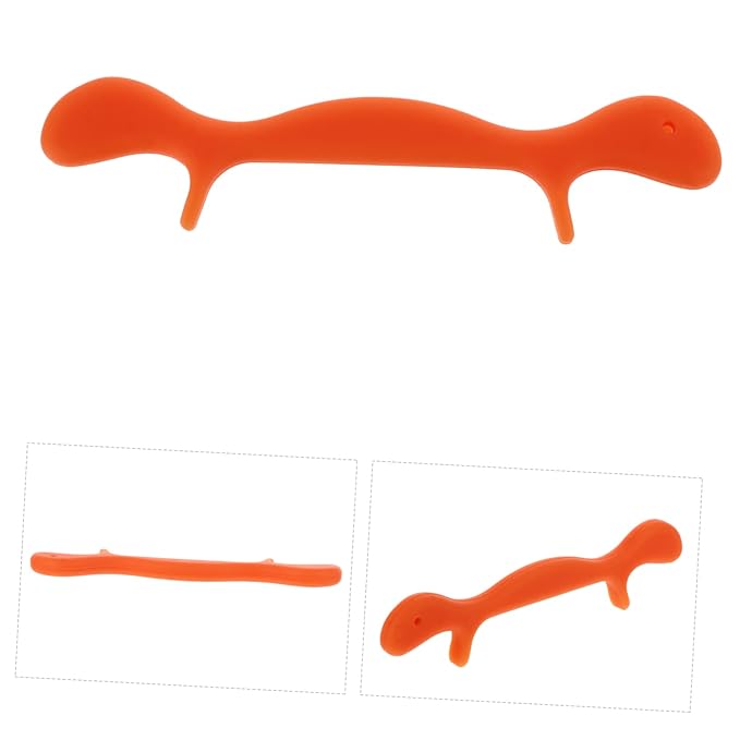 NOLITOY 2pcs Silicone Smile Trainer Mouth Muscle Tightener for Youthful Facial Safe Material for Speech Improvement and Lip Shaping Exercise