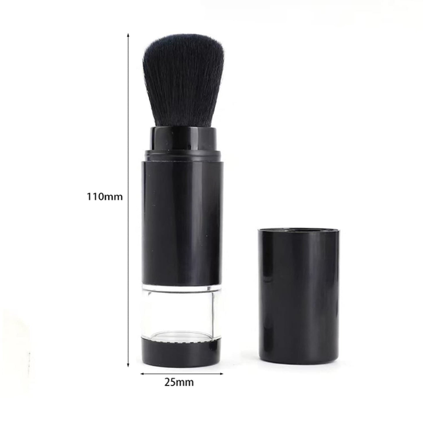 2Pcs Embossing Powder Tool Brush with Cap Hand Tool Paint Applicatorapplicator for Paint Brush Decoration Glitter Powder Powderor,DIY Scrapbooking Paper Cards Making